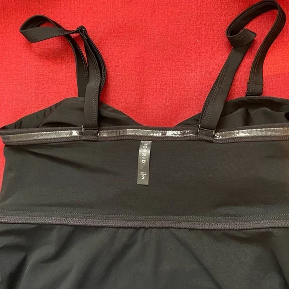 Torrid 2 pc swim suit Sz 2 - Picture 9 of 10